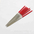 Bulk Round Rubbing Red Handle Pointed Diamond Files